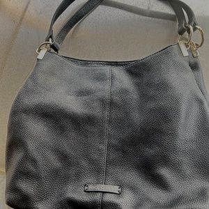 Vince Camuto black leather purse